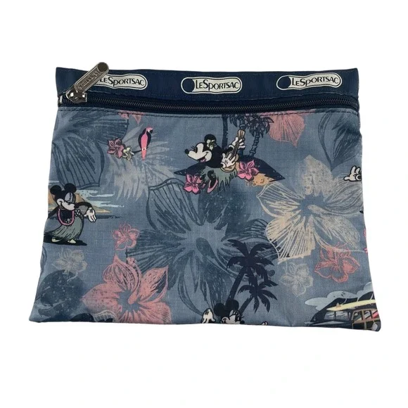 LeSportsac Disney Mickey Paradise Mini Backpack & Pouch Japan Exclusive - Picture 3 of 11